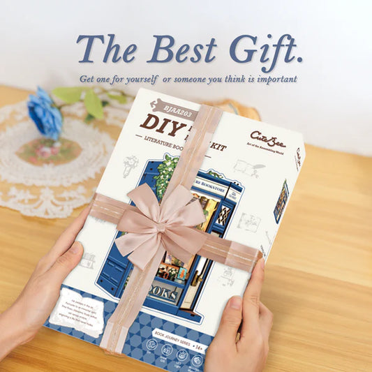 Cutefetti Literature Bookstore Book Nook Kit