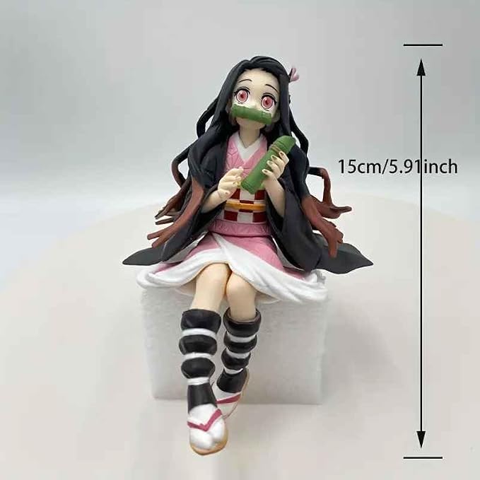 Demon Slayer Kamado Nezuko Sitting Action Figure