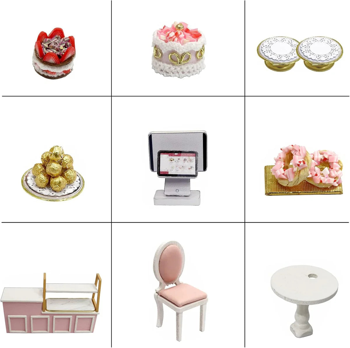 Cutefetti Diy Dollhouse - Corner of Happiness Series Miniature Kit - Sweet Talk