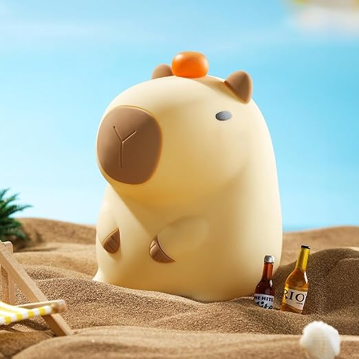 Capybara Silicone Lamp (Color Changing)