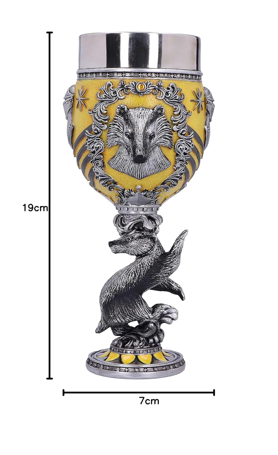 Toonfetti Wizarding Collectable Goblet - Badgerfell Crest Goblet