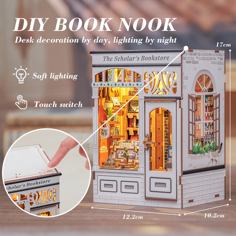 Cutefetti The Scholar's Bookstore DIY Kit