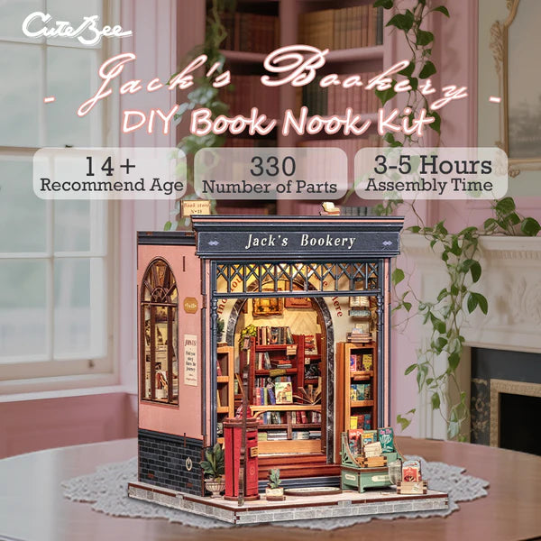Cutefetti Jack's Bookery DIY Kit