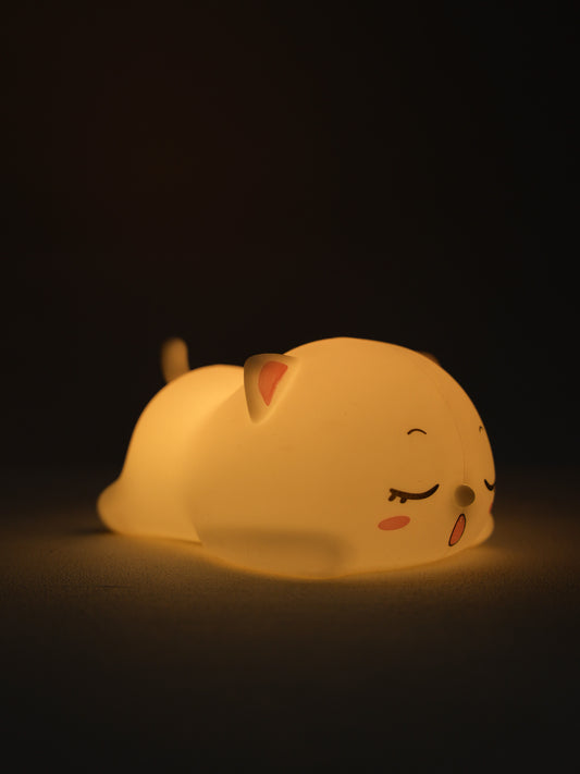 Sleeping Cat Lamp