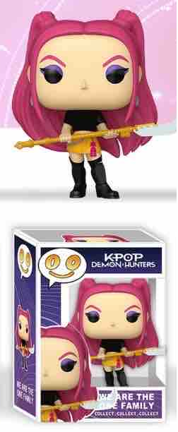 K Pop Demon Hunter Figures
