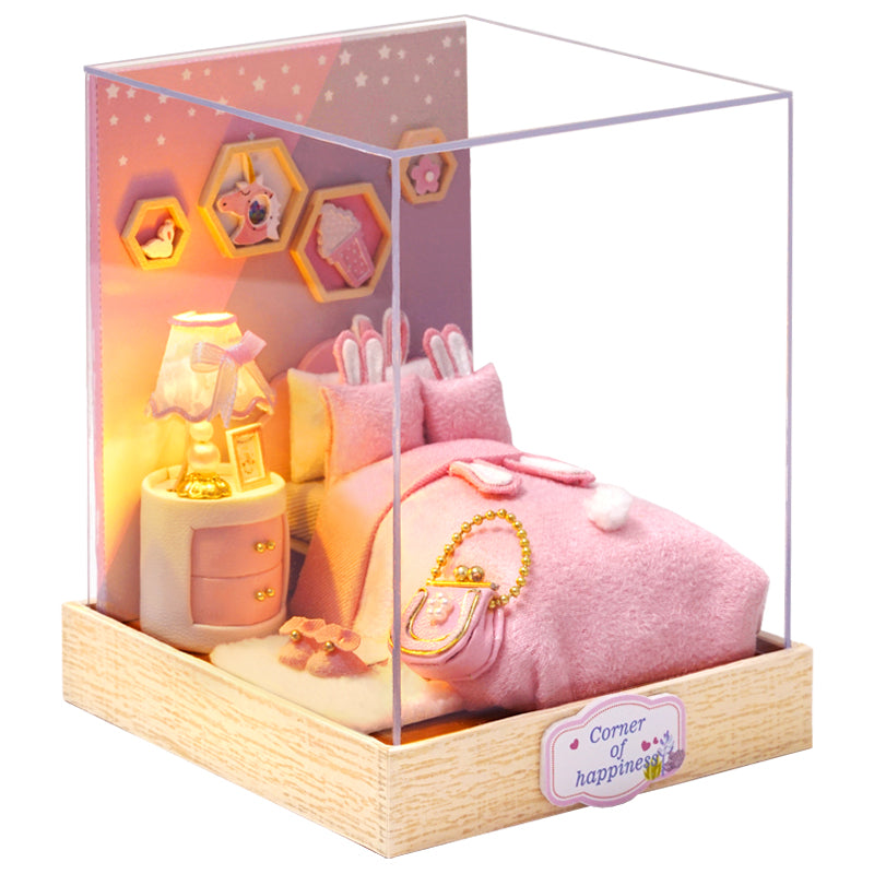 Cutefetti DIY Dollhouse - Corner of Happiness Series Miniature Kit - Crushing Moment