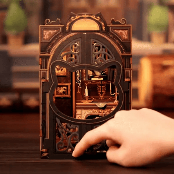 Cutefetti Count Cat's Study DIY Kit