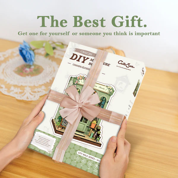 Cutefetti Green Life Bookshop DIY Kit
