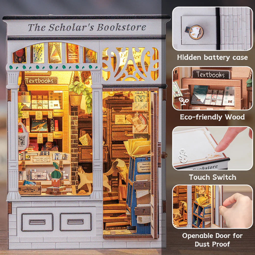 Cutefetti The Scholar's Bookstore DIY Kit