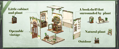 Cutefetti Green Life Bookshop DIY Kit