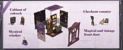 Cutefetti The Astrology Bookshop Book Nook Kit