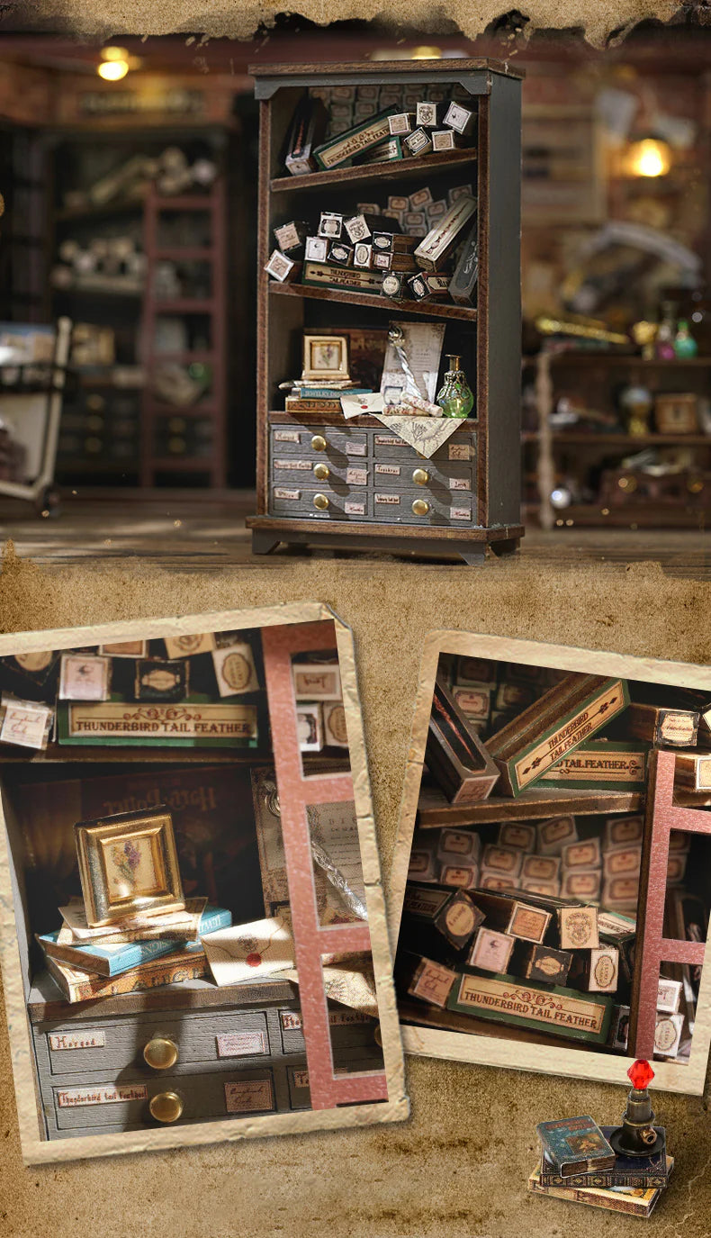 Cutefetti DIY Miniature Magic Wand Shop