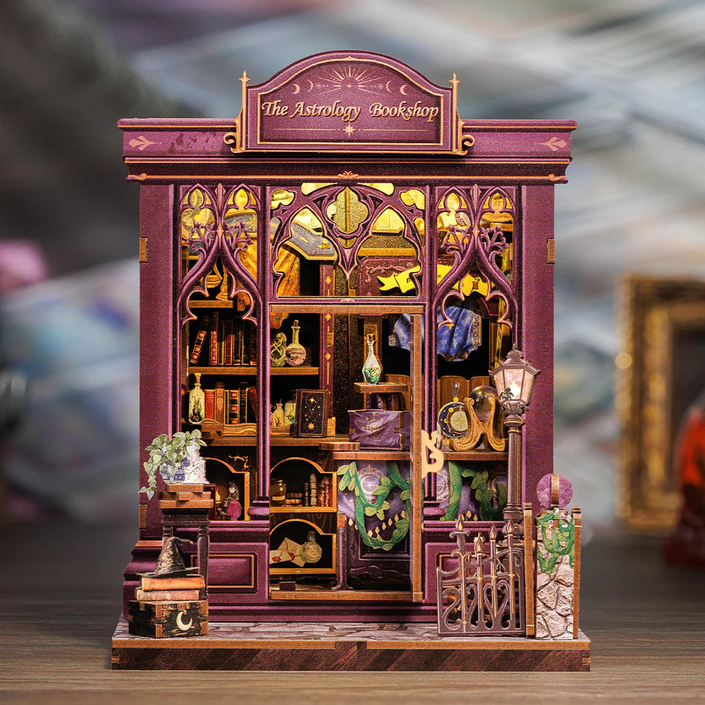 Cutefetti The Astrology Bookshop Book Nook Kit
