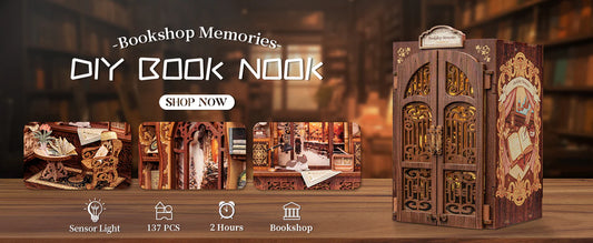 Cutefetti Bookshop Memories DIY Kit