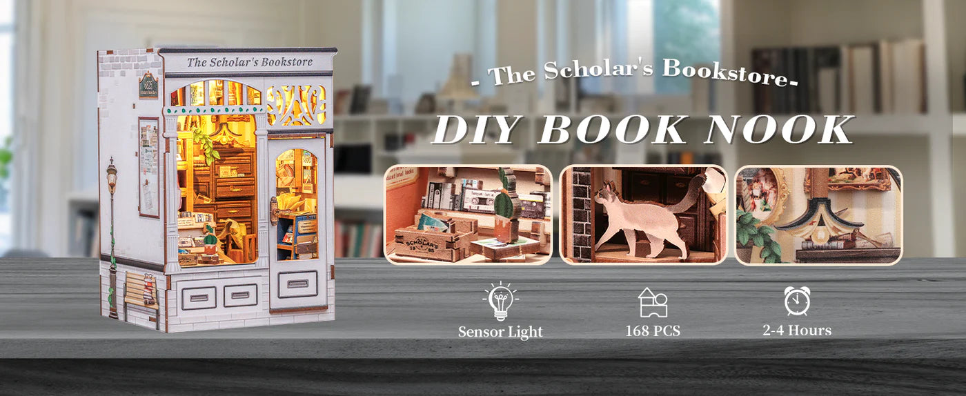 Cutefetti The Scholar's Bookstore DIY Kit