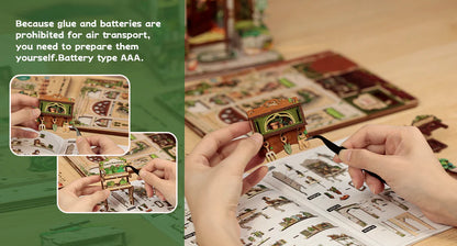 Cutefetti Green Life Bookshop DIY Kit