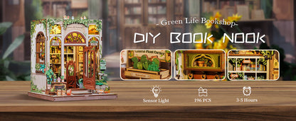 Cutefetti Green Life Bookshop DIY Kit