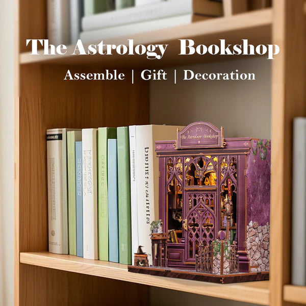 Cutefetti The Astrology Bookshop Book Nook Kit