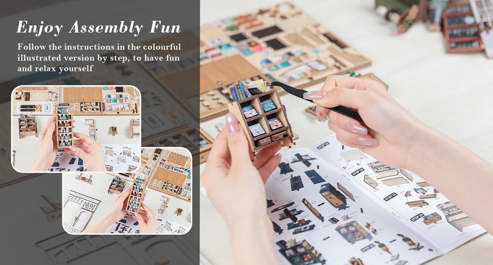 Cutefetti The Scholar's Bookstore DIY Kit