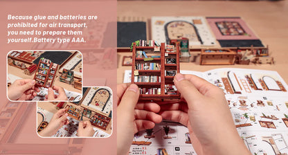 Cutefetti Jack's Bookery DIY Kit