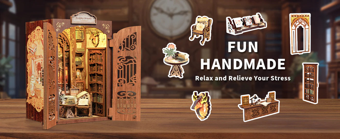 Cutefetti Bookshop Memories DIY Kit