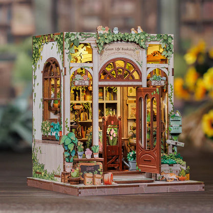 Cutefetti Green Life Bookshop DIY Kit
