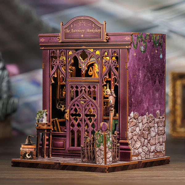 Cutefetti The Astrology Bookshop Book Nook Kit