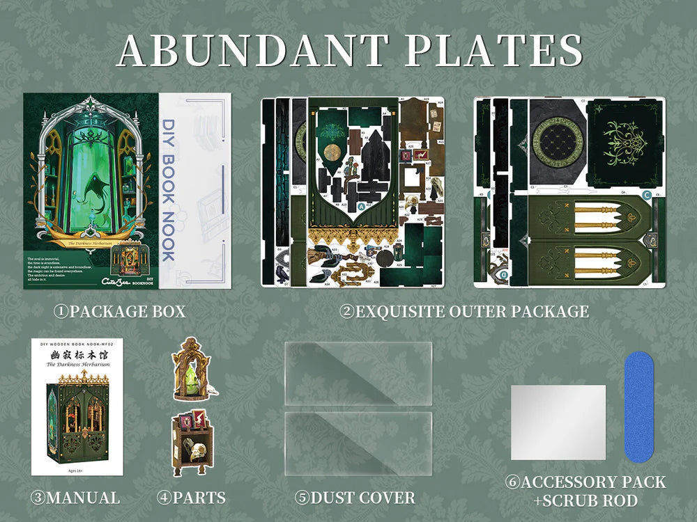Cutefetti The Darkness Herbarium DIY Kit