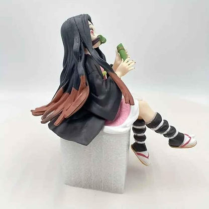 Demon Slayer Kamado Nezuko Sitting Action Figure