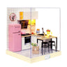 Cutefetti DIY Dollhouse - Corner of Happiness Series Miniature Kit - Taste Of Life