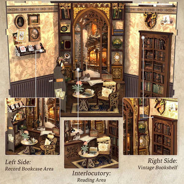 Cutefetti Bookshop Memories DIY Kit