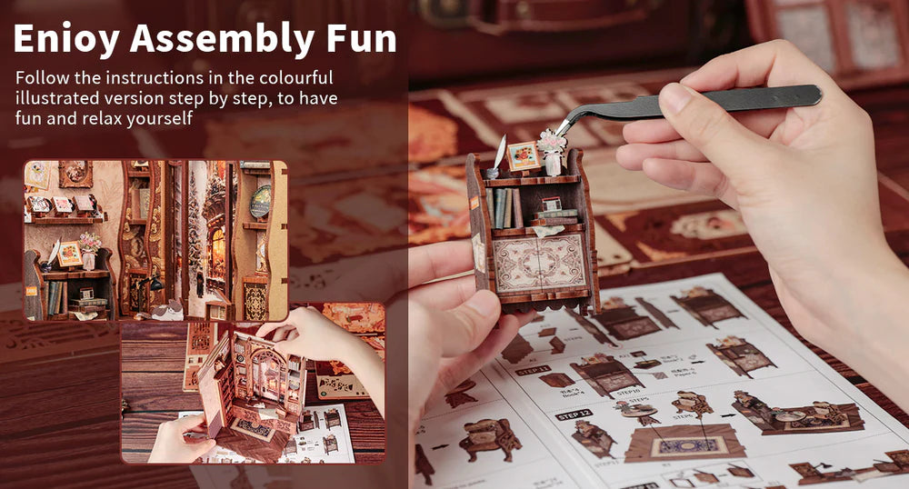 Cutefetti Bookshop Memories DIY Kit