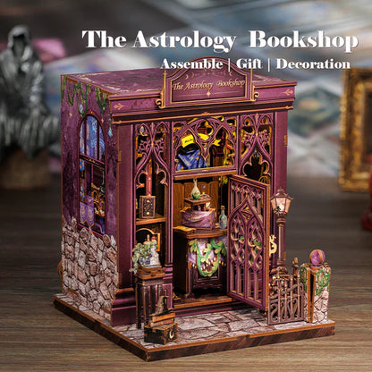 Cutefetti The Astrology Bookshop Book Nook Kit