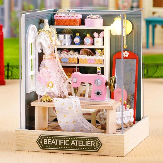 Cutefetti DIY Dollhouse - Corner of Happiness Series Miniature Kit - Beatific Atelier