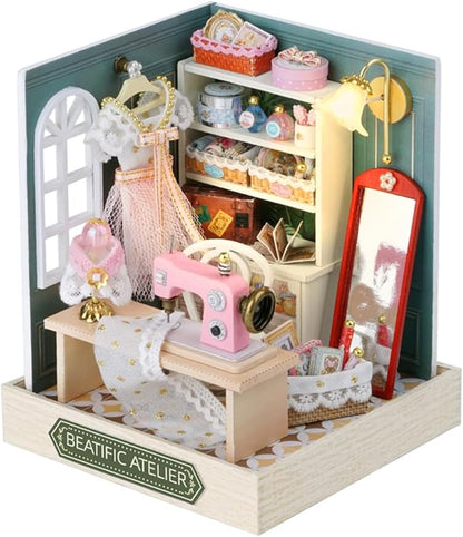 Cutefetti DIY Dollhouse - Corner of Happiness Series Miniature Kit - Beatific Atelier