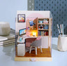 Cutefetti DIY Dollhouse - Corner House of Happiness Series Miniature Kit - World of Creativity