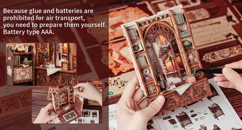 Cutefetti Bookshop Memories DIY Kit