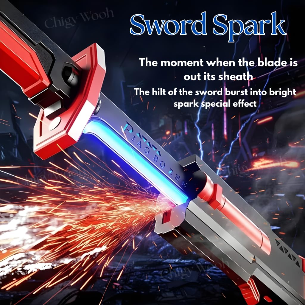 LED Sword with Mist Spray Mode
