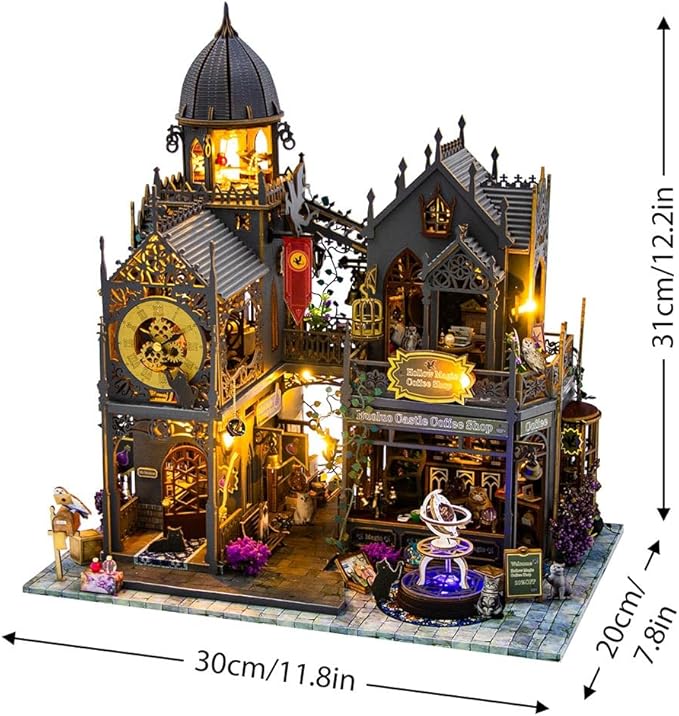 Cutefetti Huoluo Castle DIY Kit