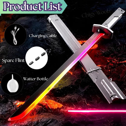 LED Sword with Mist Spray Mode