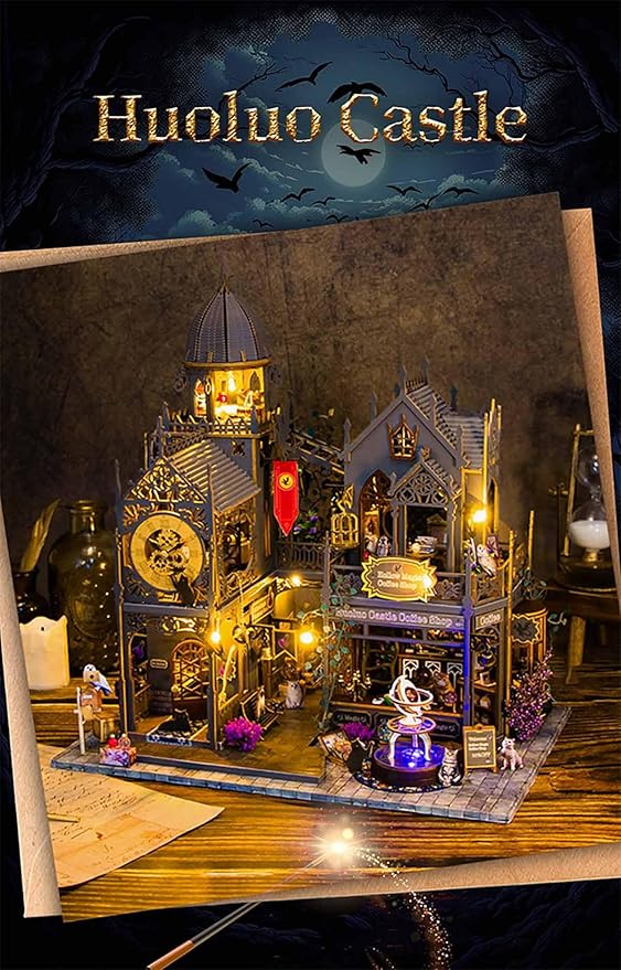 Cutefetti Huoluo Castle DIY Kit