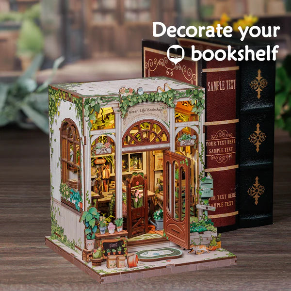 Cutefetti Green Life Bookshop DIY Kit