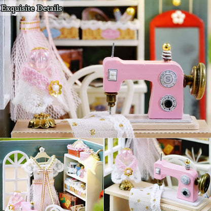 Cutefetti DIY Dollhouse - Corner of Happiness Series Miniature Kit - Beatific Atelier