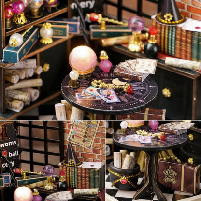 Cutefetti DIY Dollhouse - Corner of Happiness Series Miniature Kit - Moon Magic