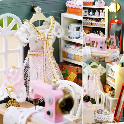 Cutefetti DIY Dollhouse - Corner of Happiness Series Miniature Kit - Beatific Atelier