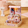 Cutefetti Diy Dollhouse - Corner of Happiness Series Miniature Kit - Sweet Talk