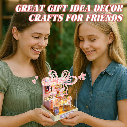 Cutefetti Diy Dollhouse - Corner of Happiness Series Miniature Kit - Sweet Talk