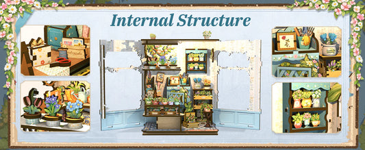 Cutefetti Anna’s Blue Blossom DIY Kit