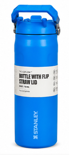 Stanley Iceflow Sipper – Premium Insulated Flask with Flip Straw Lid; 24oz/710ml