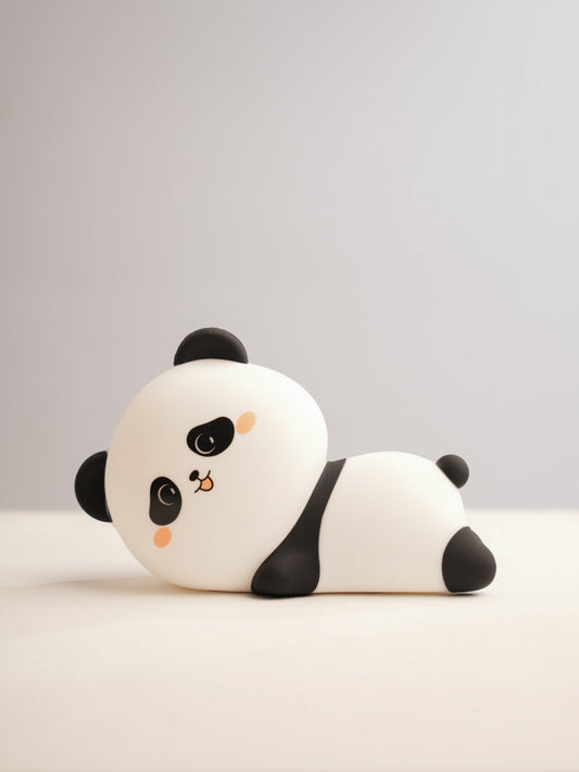 Side Sleeping Panda Lamp